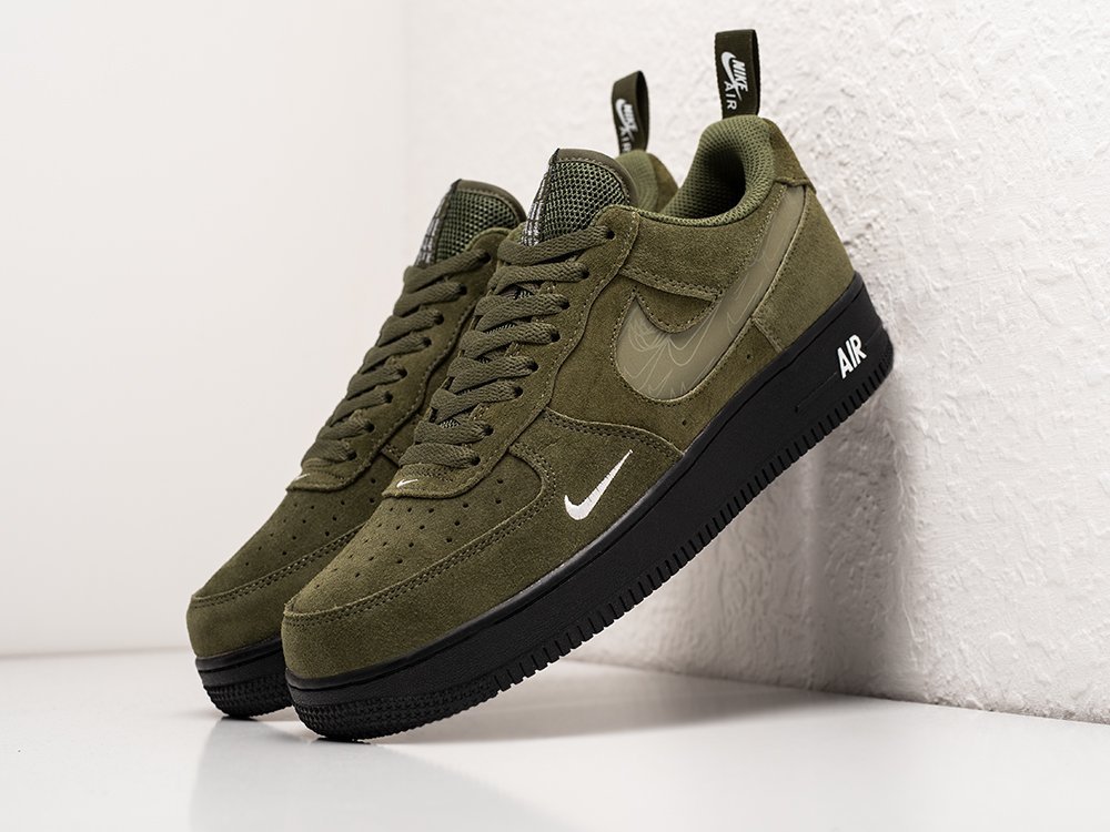 Nike Air Force 1 Low green suede KEDRED