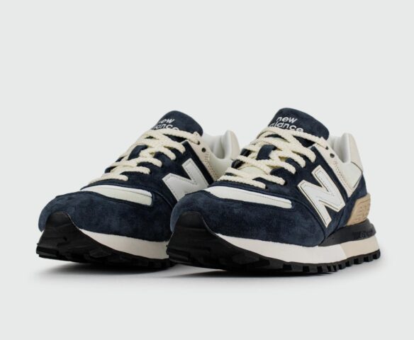 New Balance 574 Legacy Navy / White Wmns. Вид 2