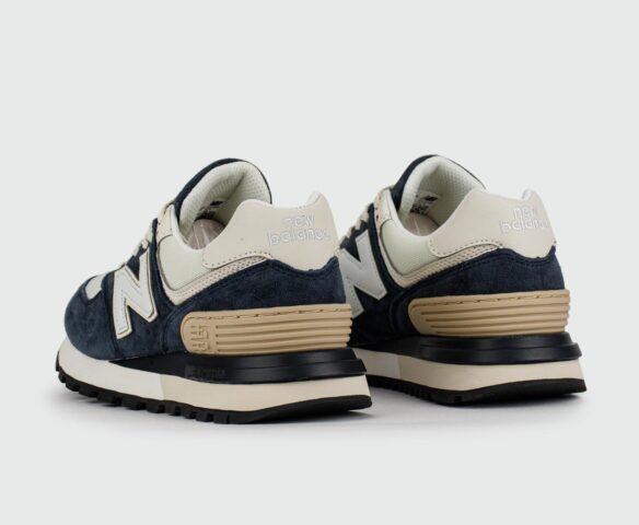 New Balance 574 Legacy Navy / White Wmns. Вид 3